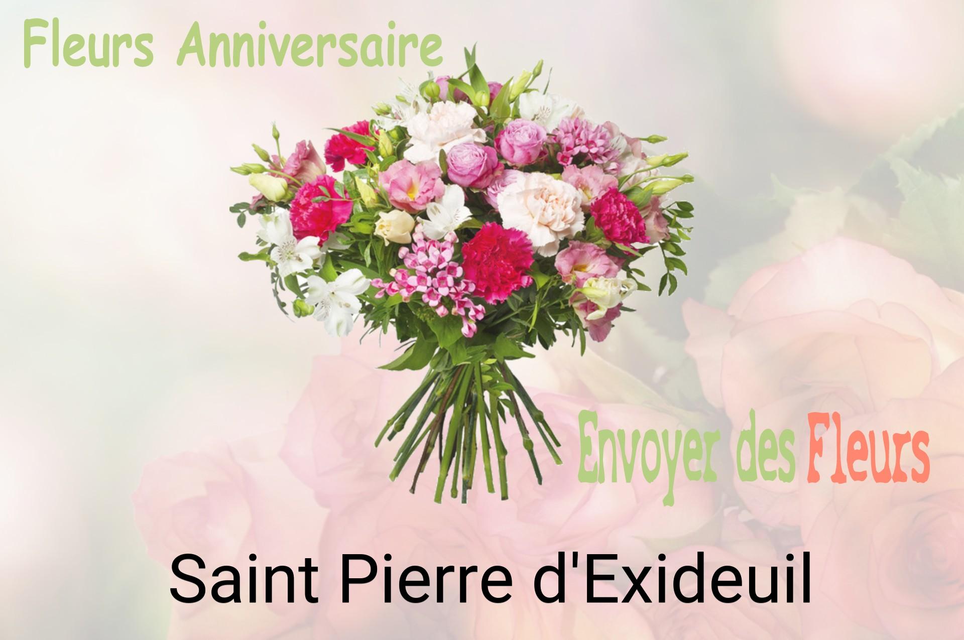 Bouquet de fleurs d’anniversaire livré à Saint-Pierre-d'Exideuil