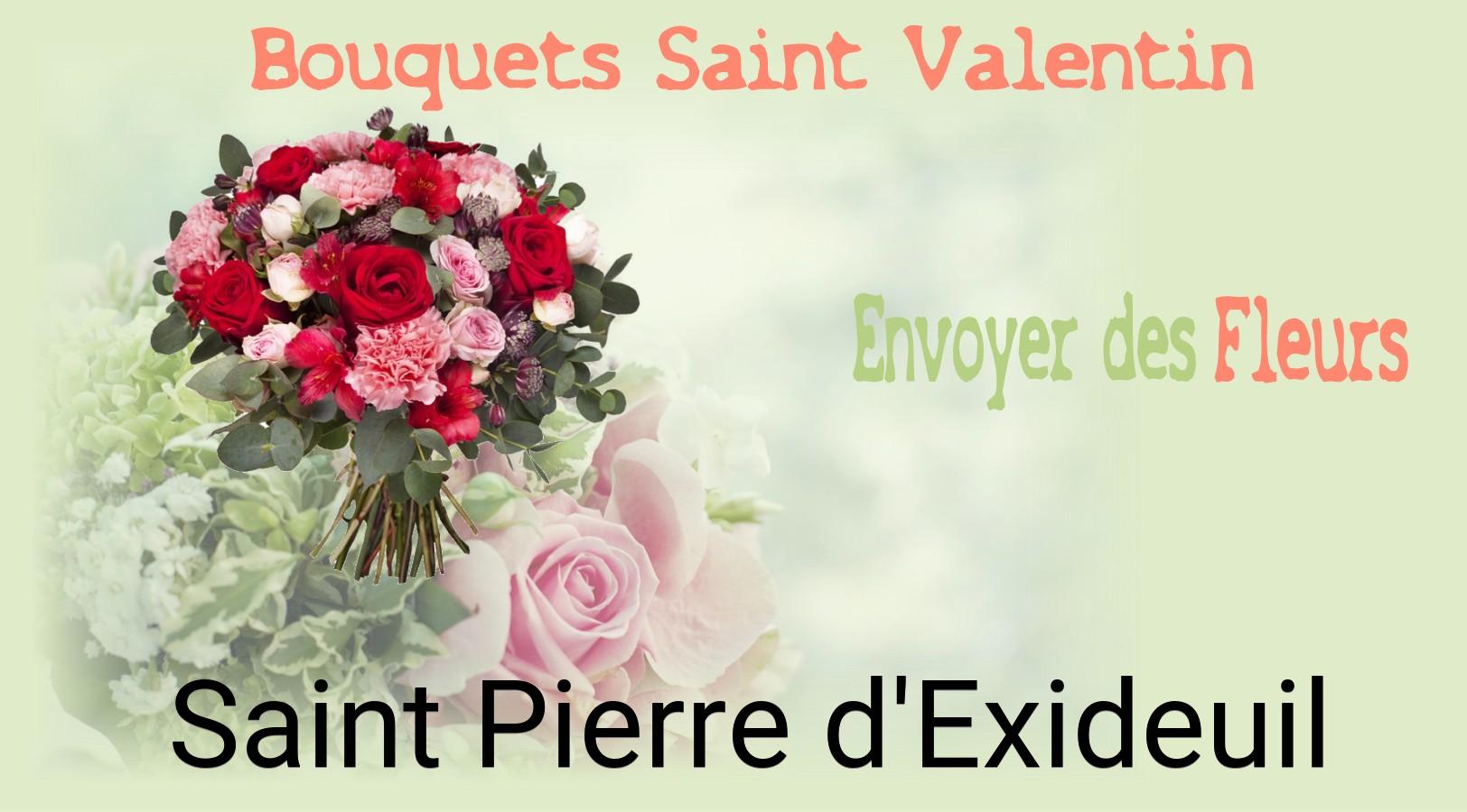 Roses de Saint-Valentin livrées à Saint-Pierre-d'Exideuil